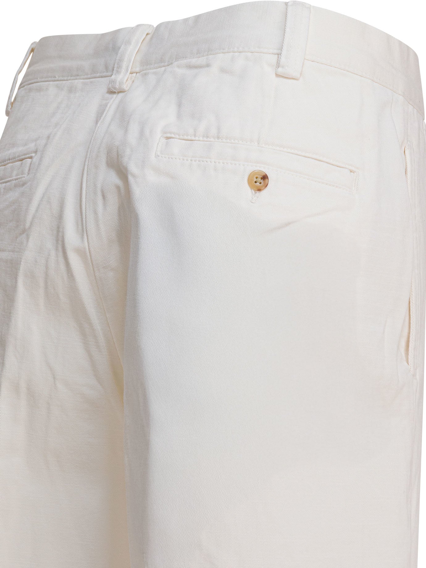POLO RALPH LAUREN Women's White Cotton Spiral Skirt