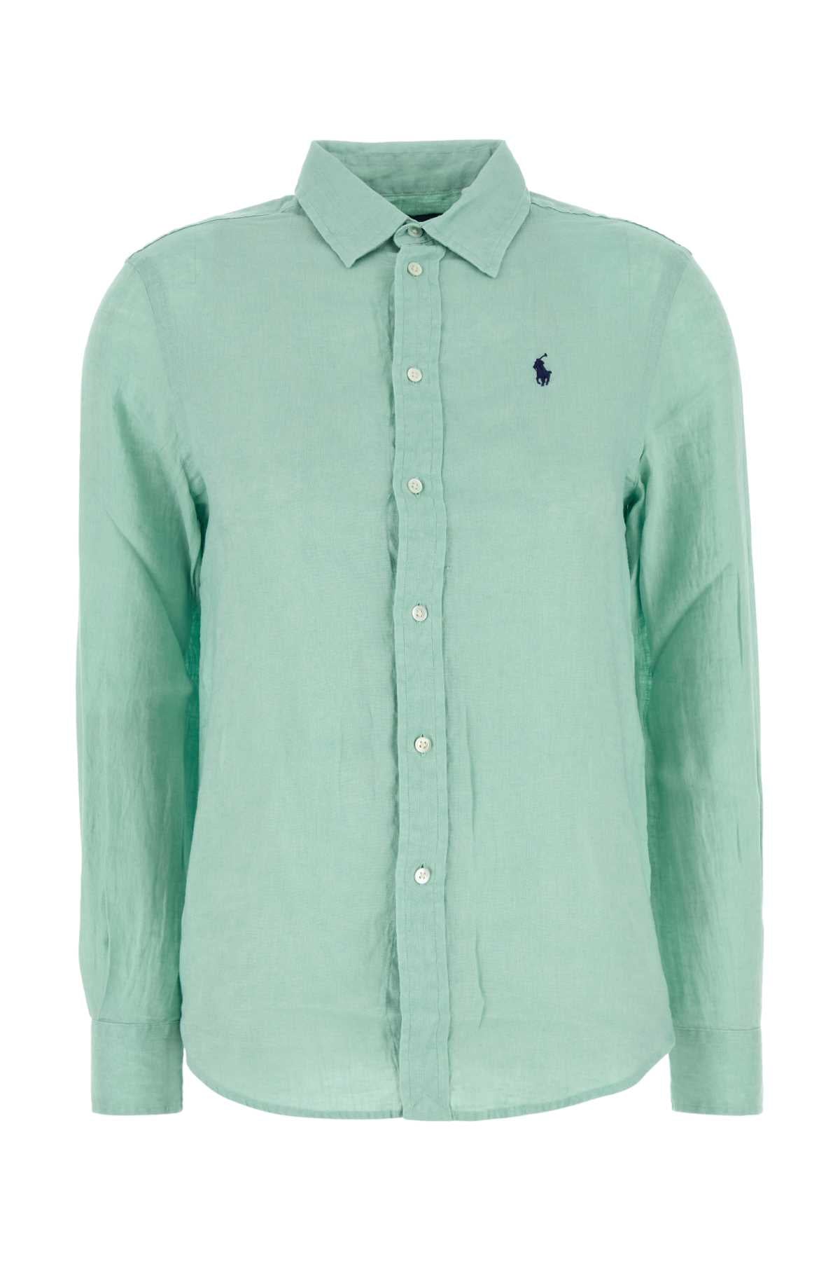 POLO RALPH LAUREN Classic Linen Button-Front Shirt - SS25 Collection