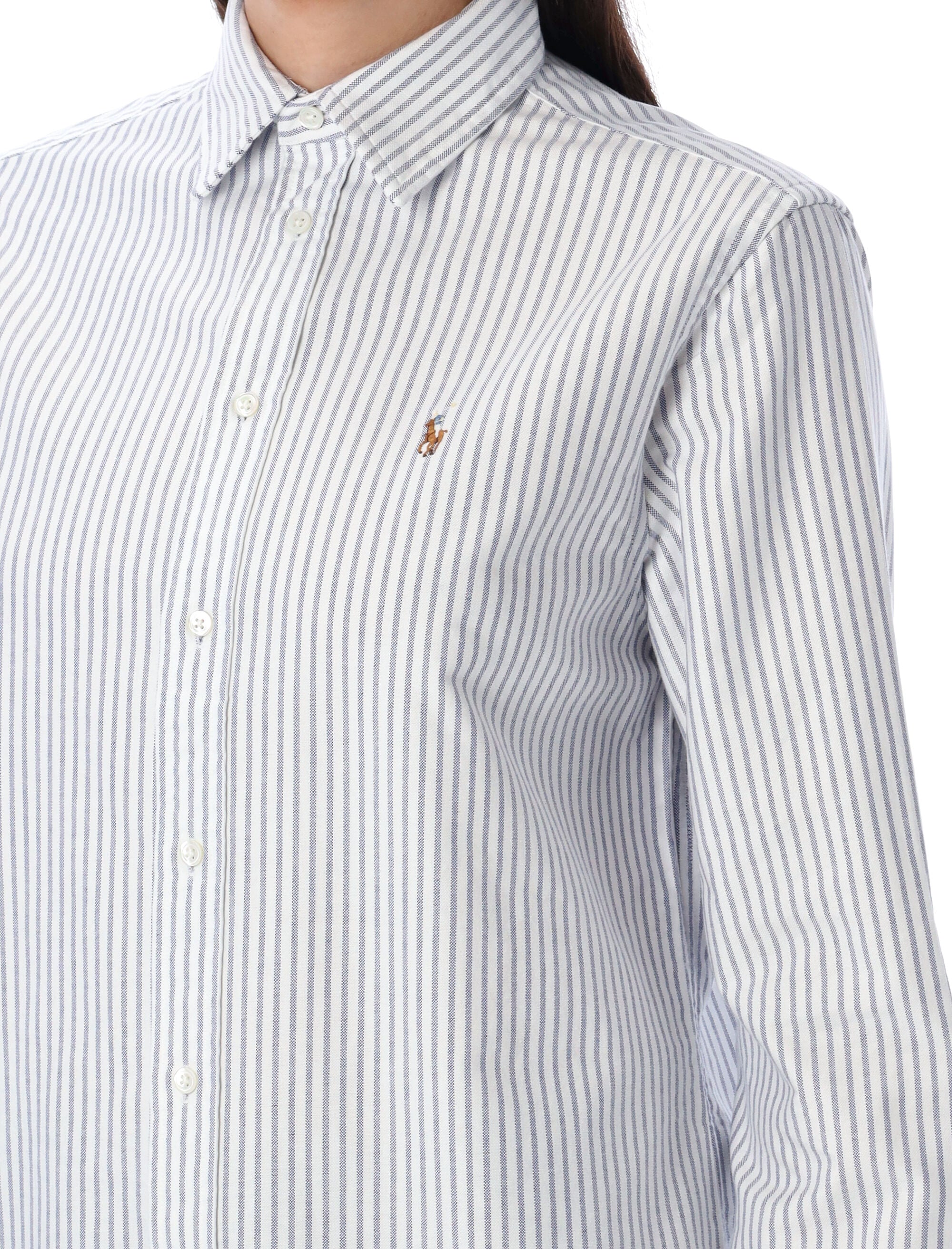POLO RALPH LAUREN Striped Oxford Shirt for Women - Fall 2025