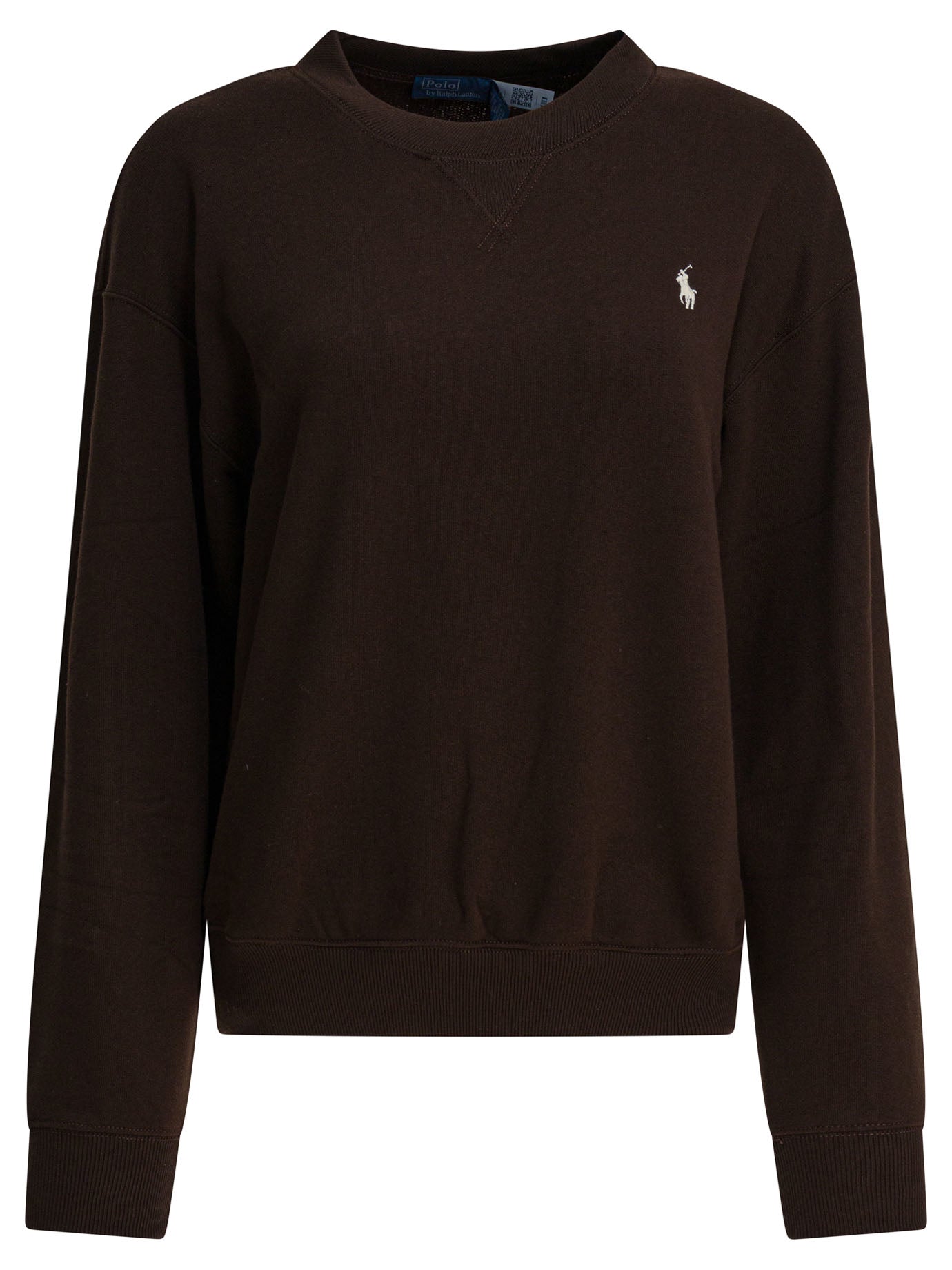 POLO RALPH LAUREN Crewneck Sweatshirt with Iconic Pony - Regular Fit for Women