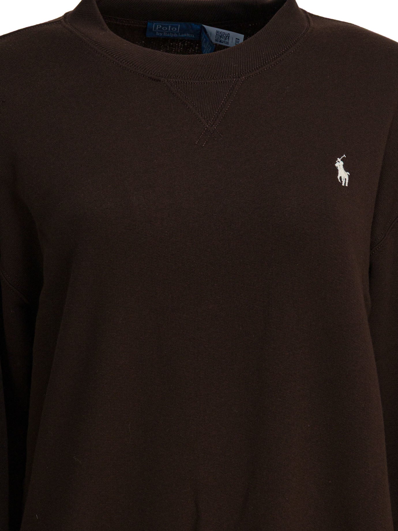 POLO RALPH LAUREN Crewneck Sweatshirt with Iconic Pony - Regular Fit for Women