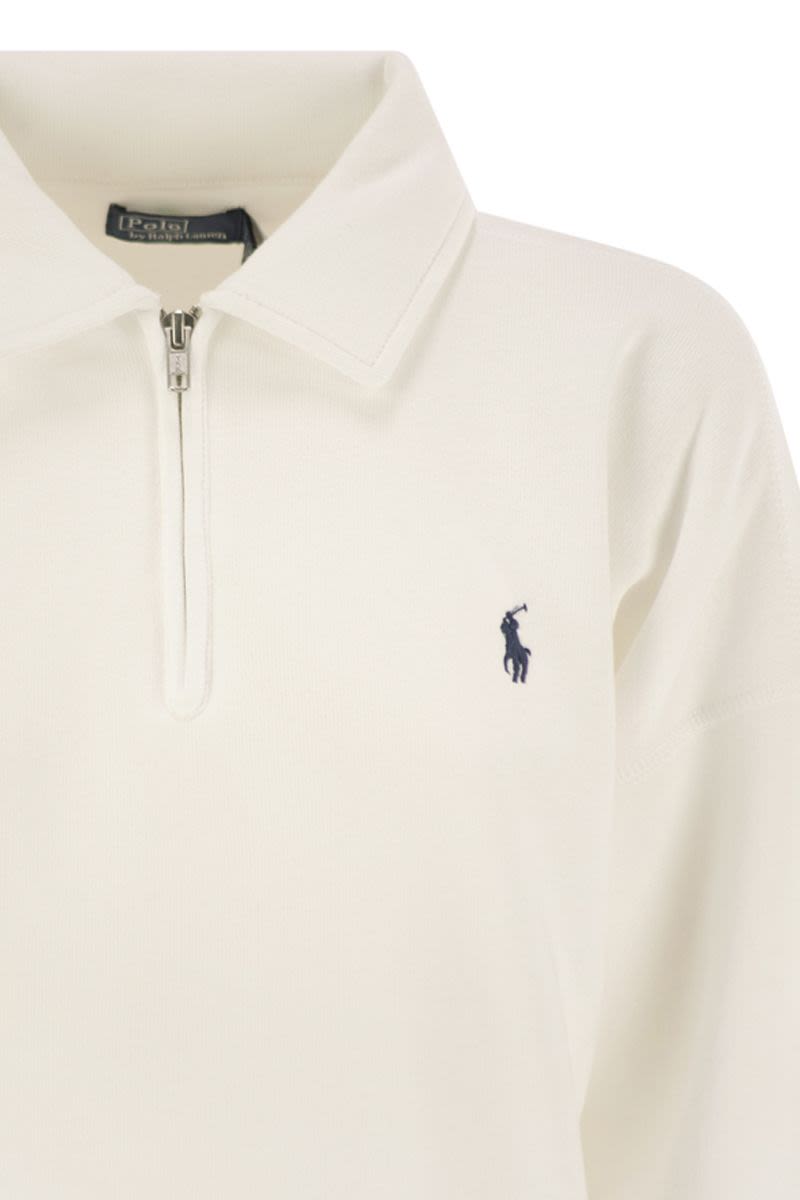 POLO RALPH LAUREN Women's Quarter-Zip Pullover