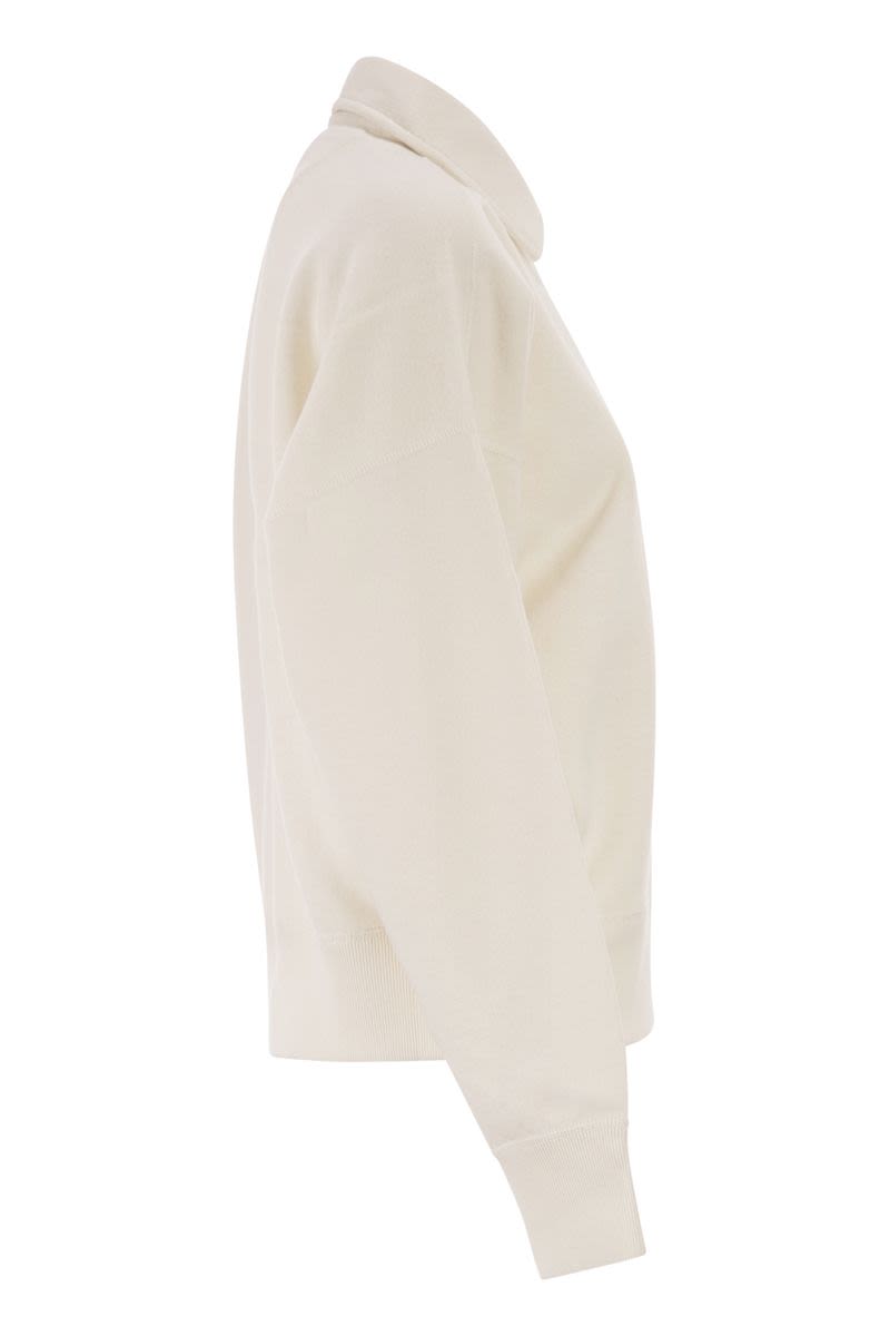 POLO RALPH LAUREN Women's Half-Zip Sweatshirt with Logo