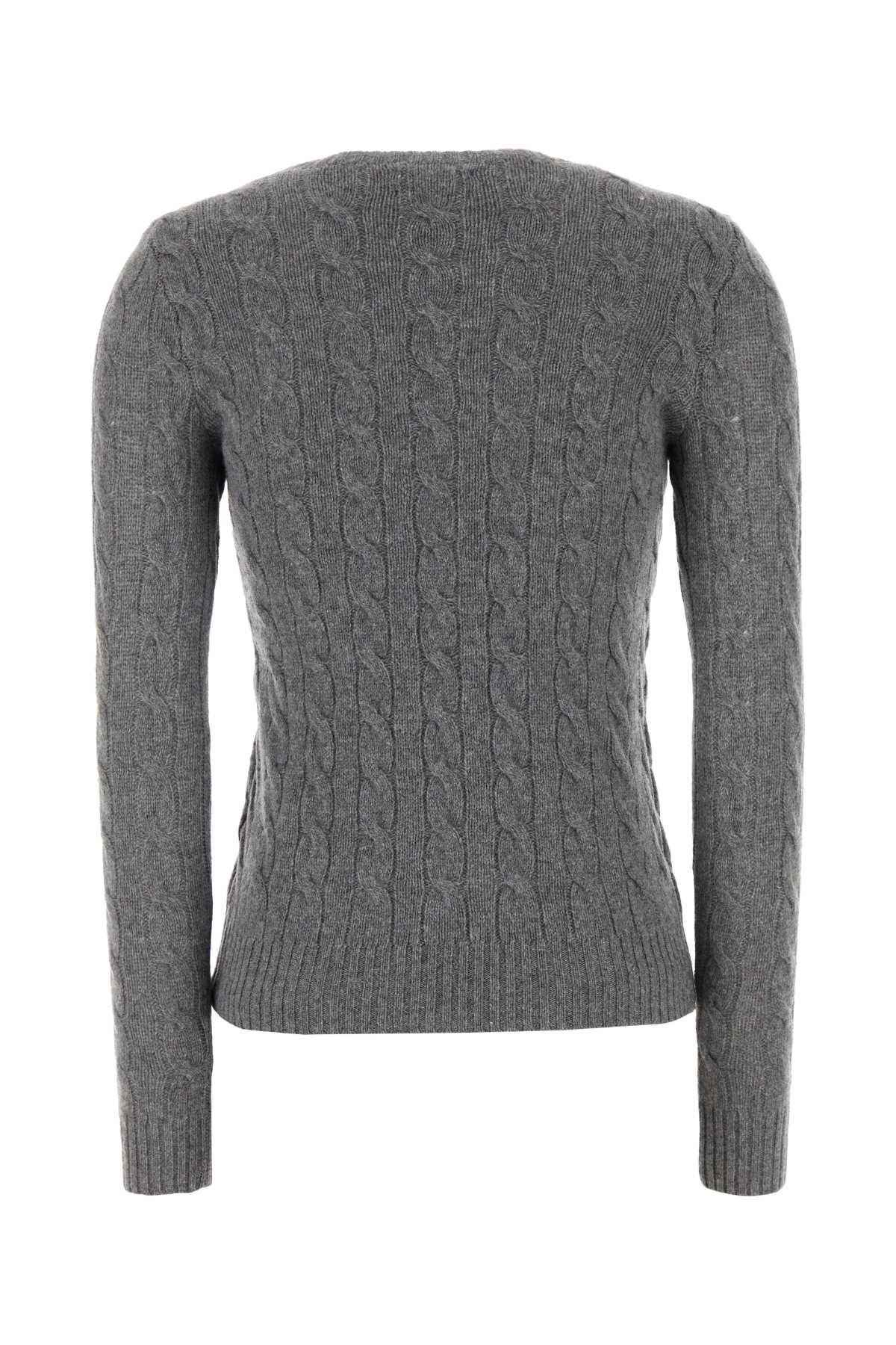POLO RALPH LAUREN Slim-Fit Plaited Wool and Cashmere Crew-Neck Sweater