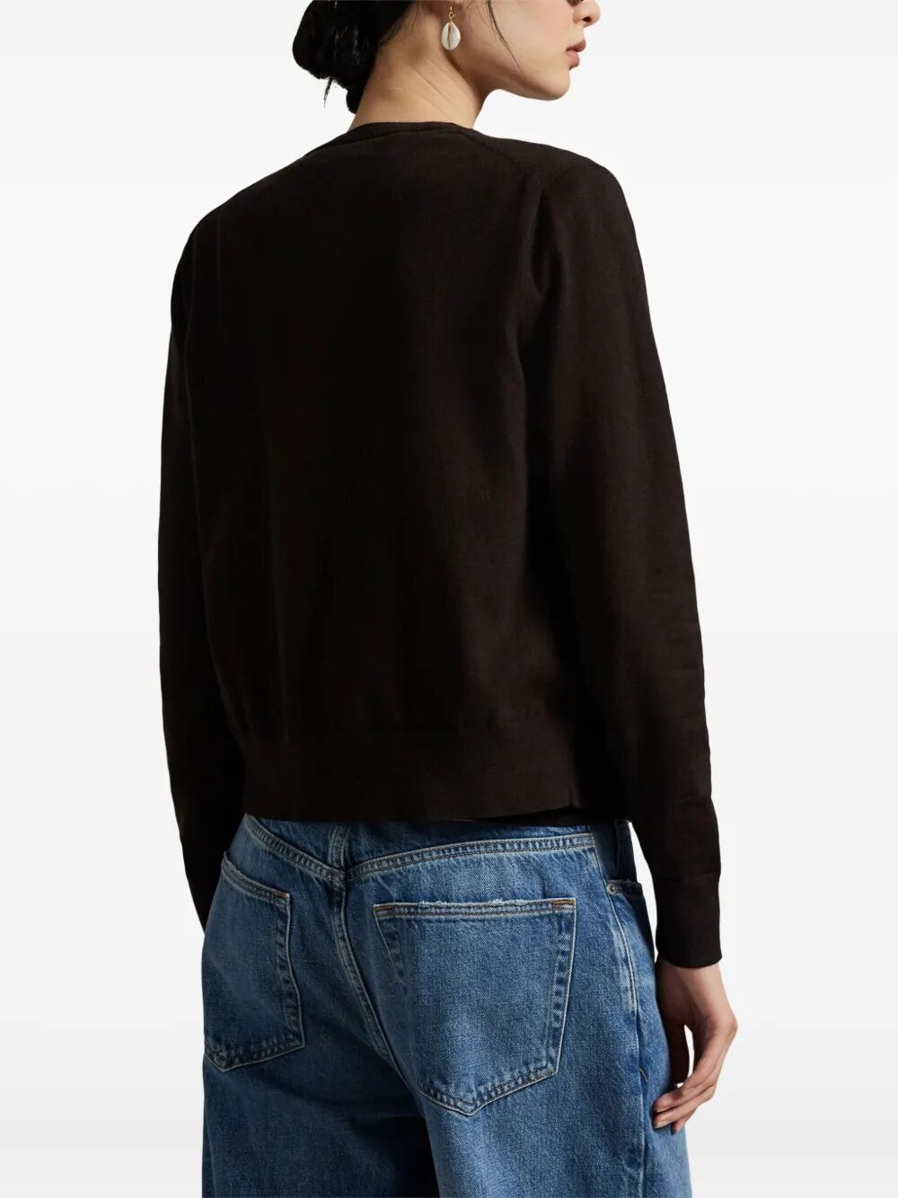 POLO RALPH LAUREN Polo Pony Motif Cardigan - Women's FW25 Collection