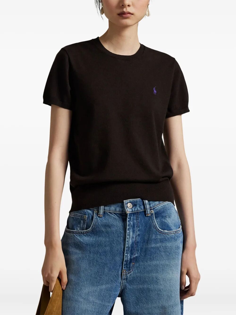 POLO RALPH LAUREN Crew-Neck Short-Sleeve Top