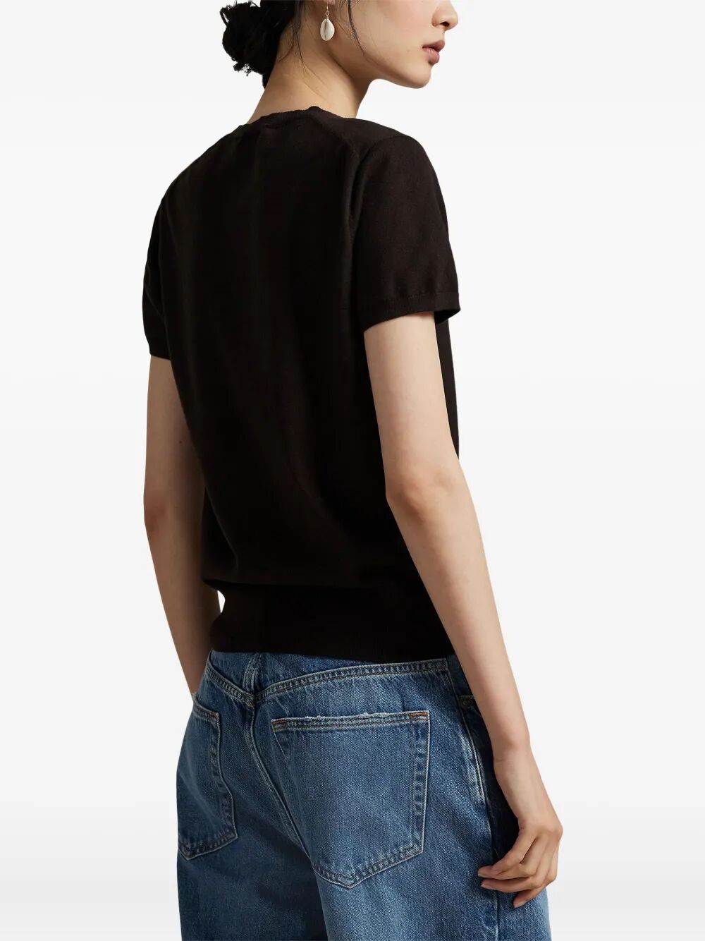 POLO RALPH LAUREN Crew-Neck Short-Sleeve Top