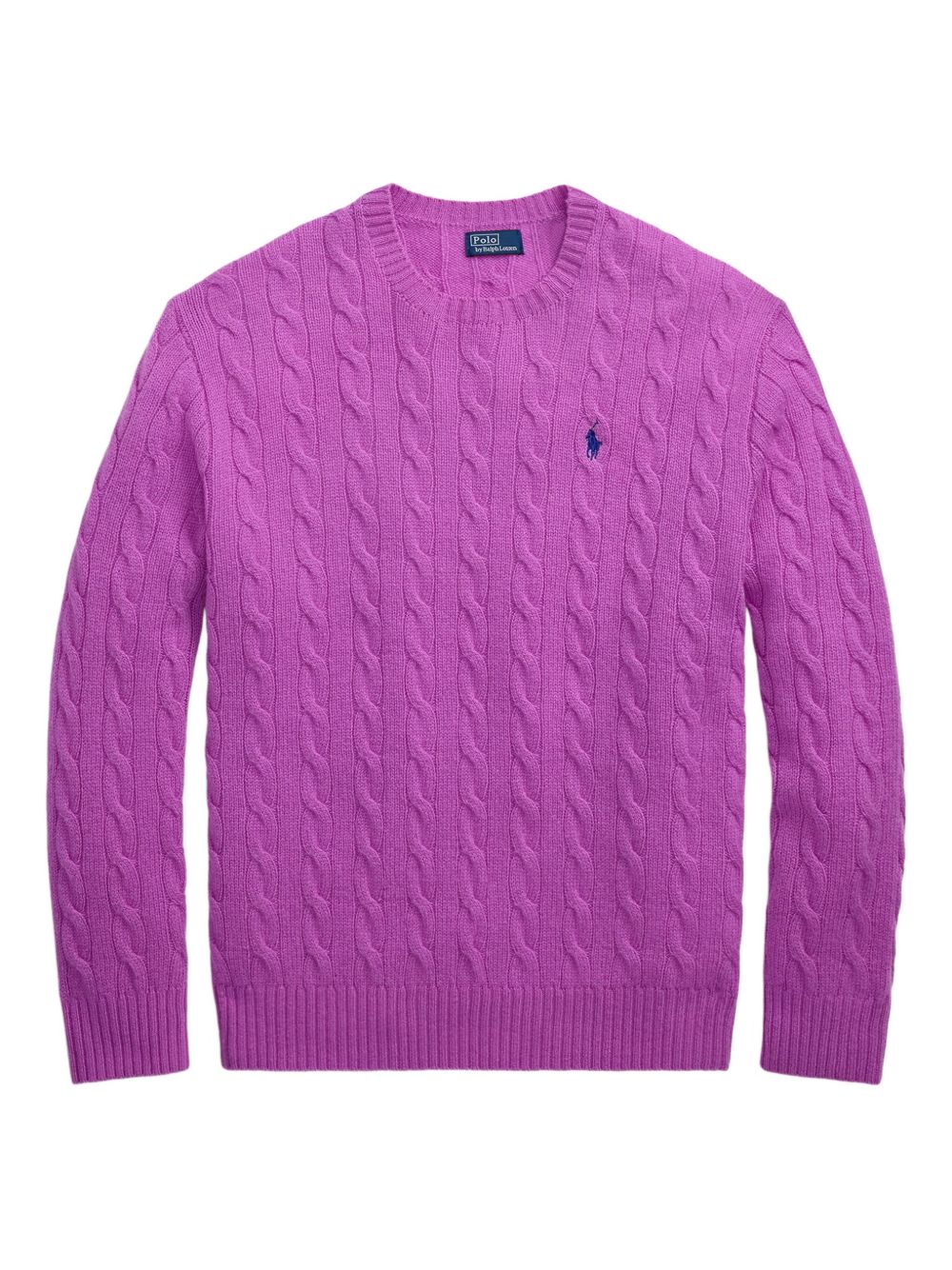 RALPH LAUREN Cable-Knit Crewneck Sweater for Women