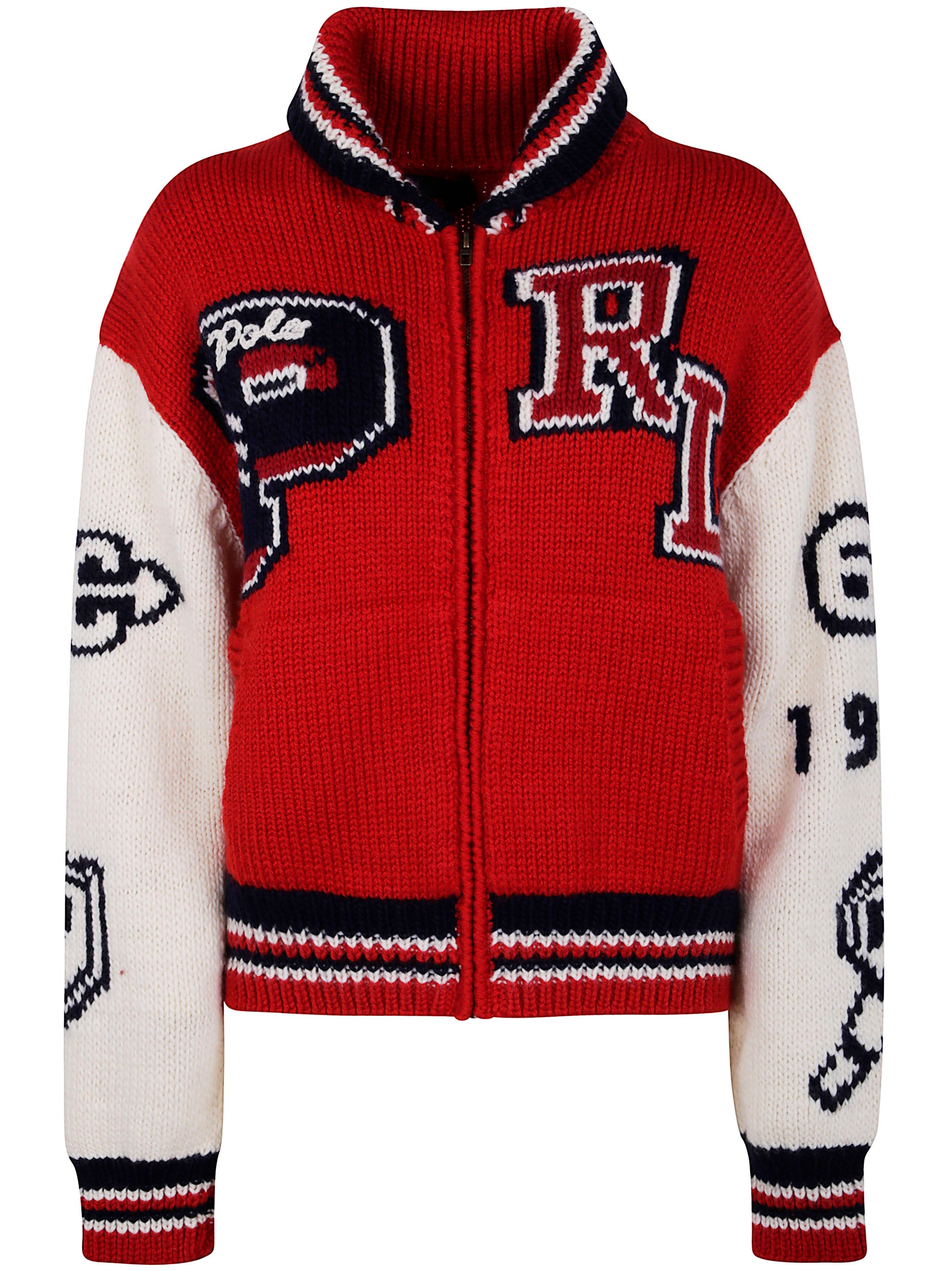 POLO RALPH LAUREN Women's Sweater Cardigan Bomber Knit