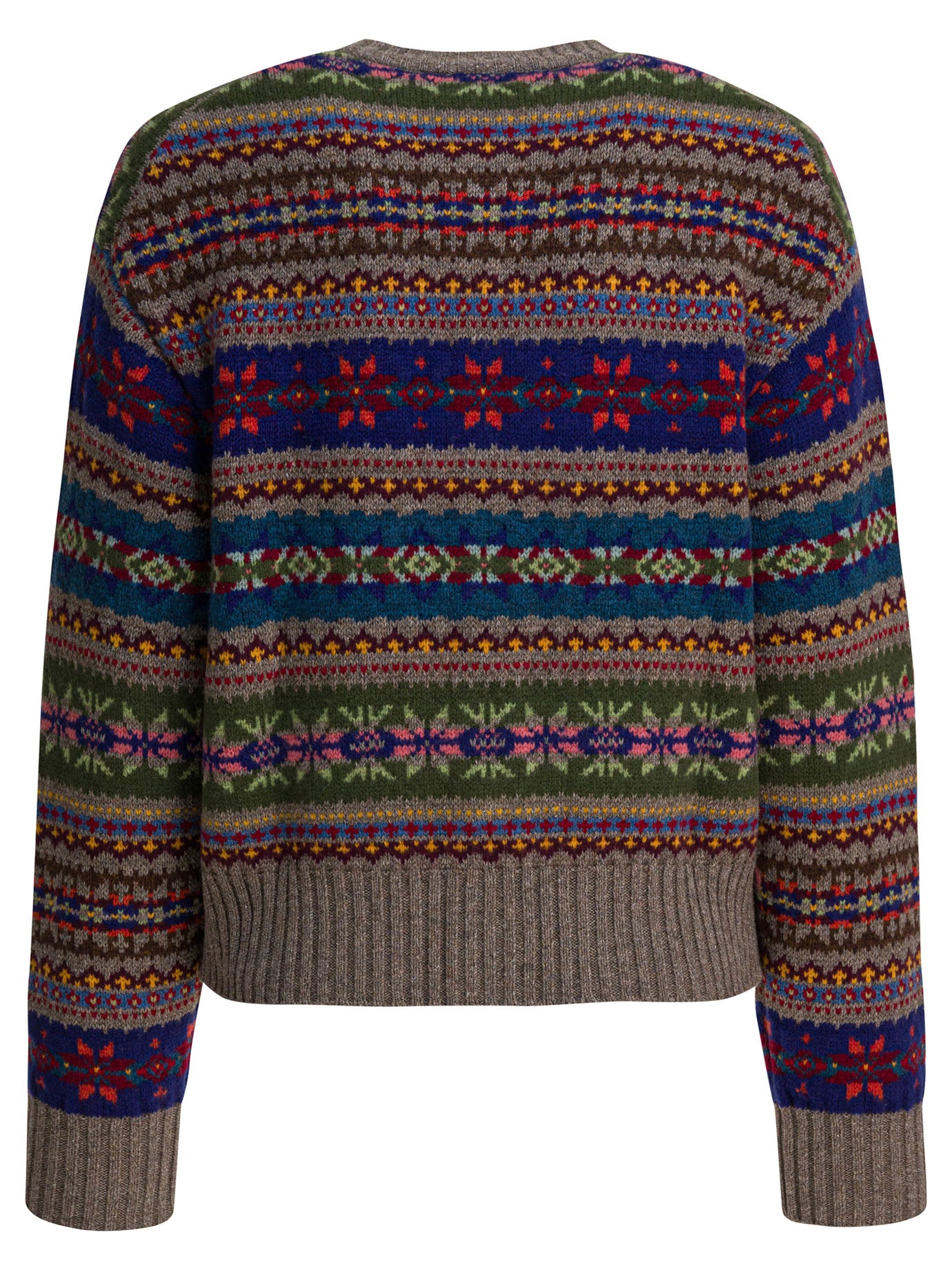 POLO RALPH LAUREN Fair Isle Cardigan - Women's Regular Fit, Long Sleeves
