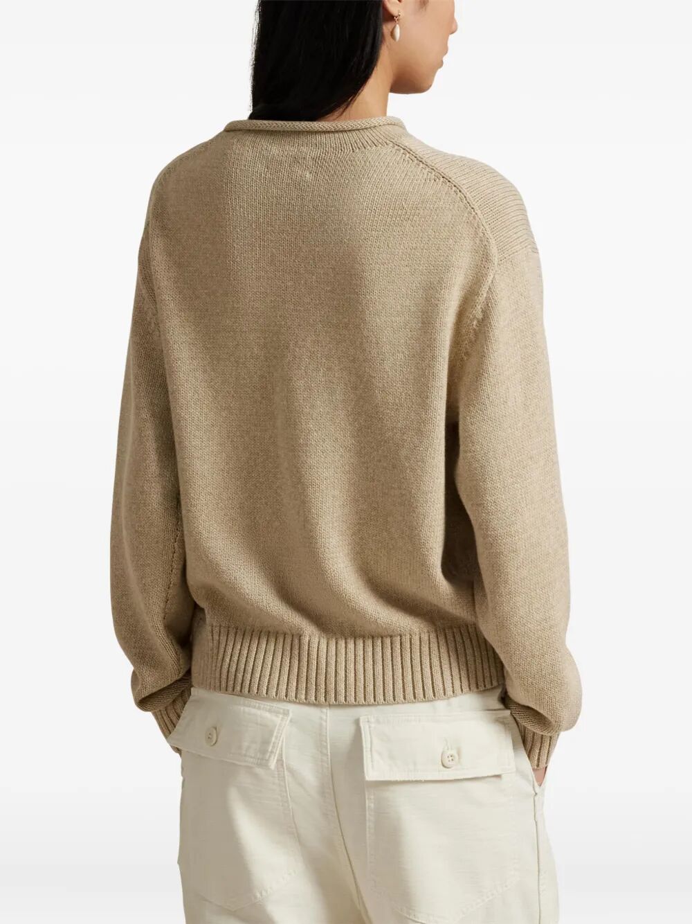 POLO RALPH LAUREN Relaxed Fit Polo Bear Rollneck Jumper