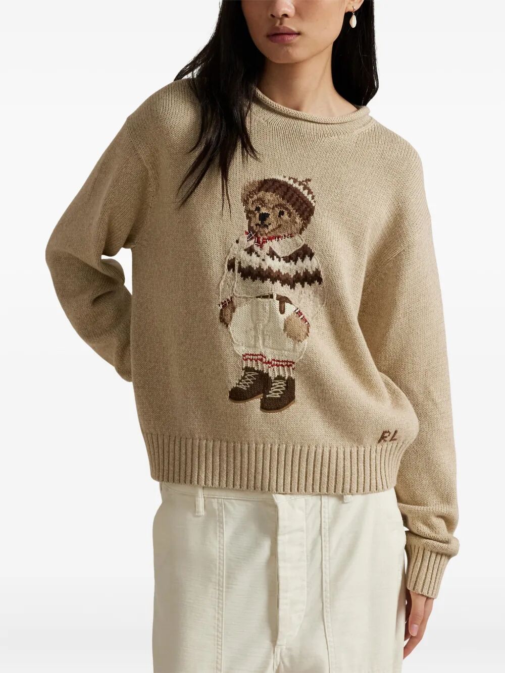 POLO RALPH LAUREN Women's Cotton Sweater Pullover