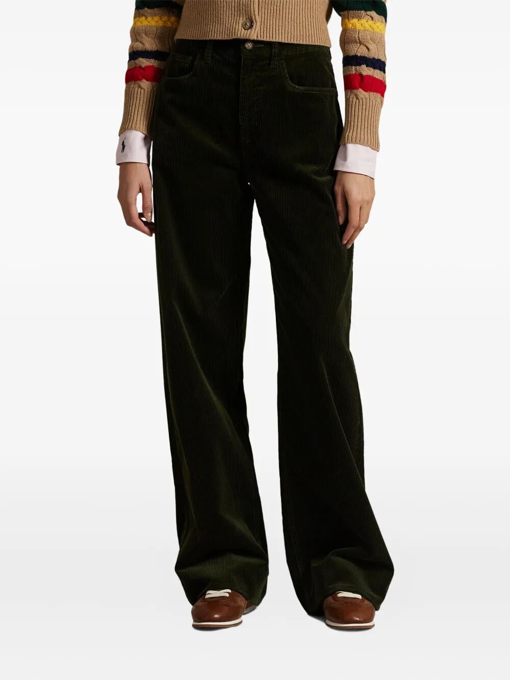 POLO RALPH LAUREN Woven Wide Leg Pants