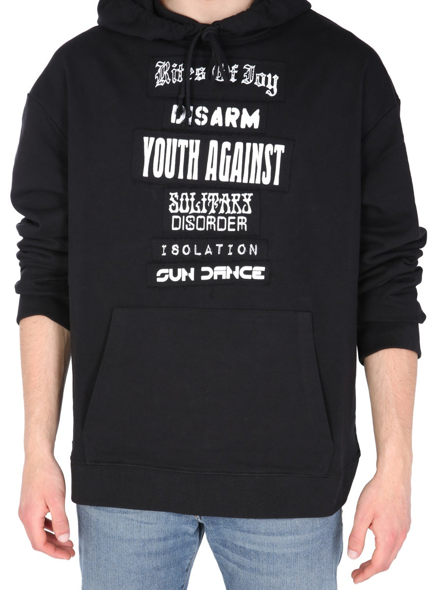 RAF SIMONS Essential Drawstring Hoodie for Men