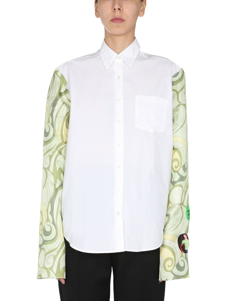 RAF SIMONS Classic Regular Fit Shirt for Women