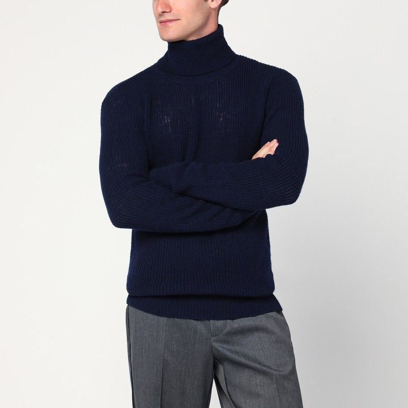 DRIES VAN NOTEN Wool Turtleneck Sweater for Men