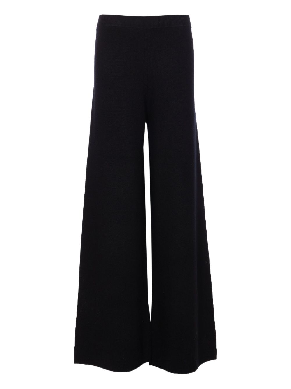 MAX MARA Wide Leg Cashmere Wool Trousers