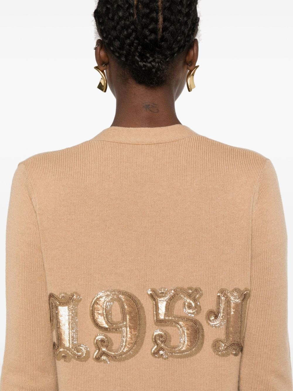 MAX MARA Luxury Wool-Cashmere Blend Cardigan for Women