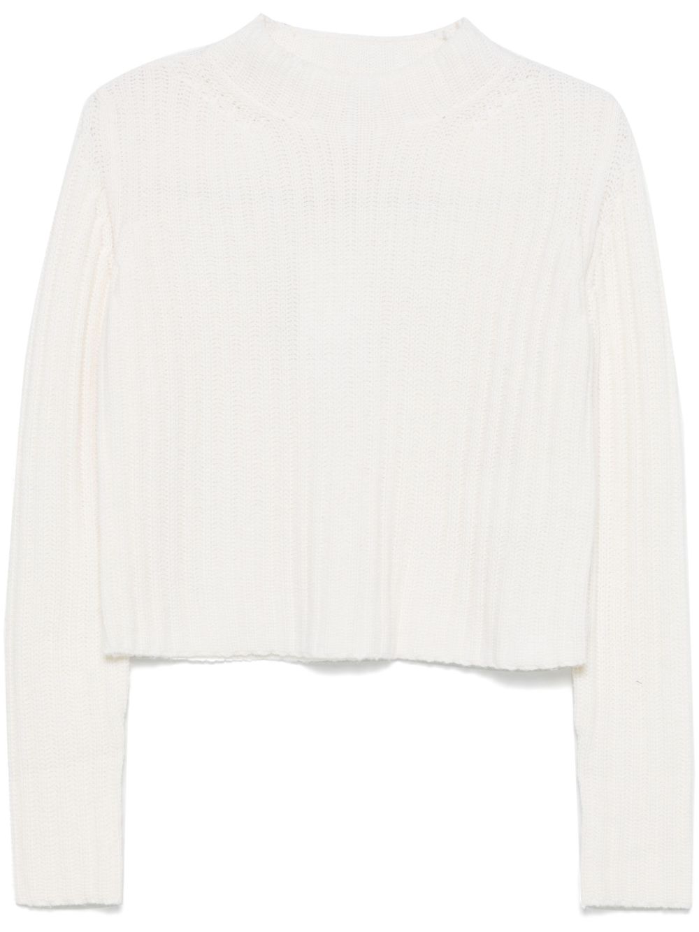 MAX MARA Luxury Wool-Cashmere Blend Turtleneck Sweater
