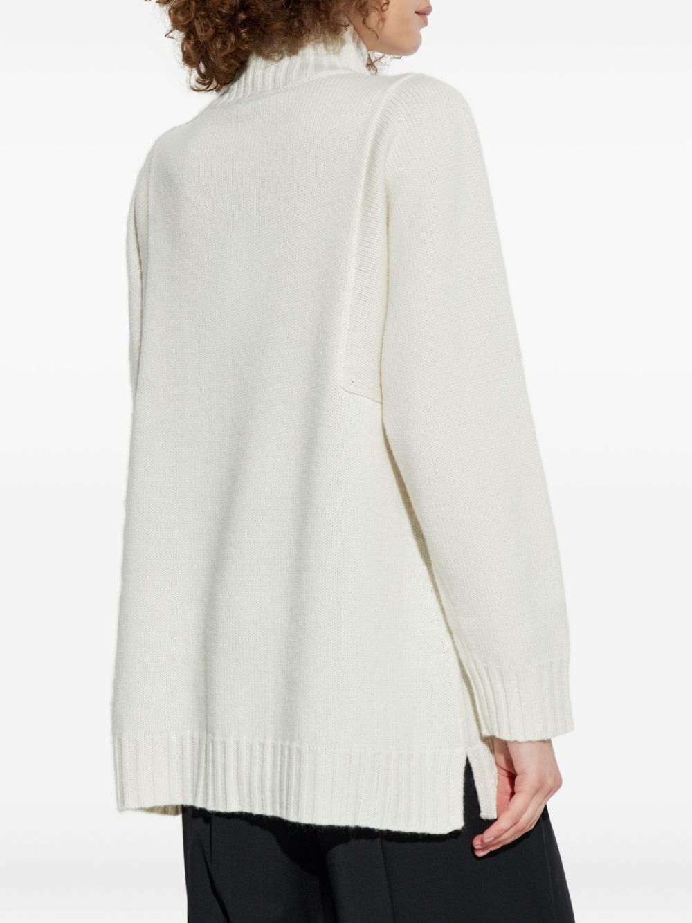 MAX MARA High Neck Cashmere Turtle Sweater