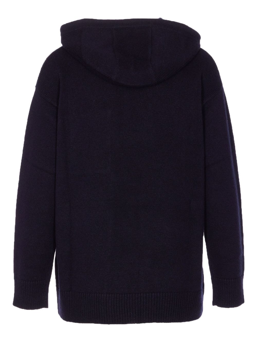 MAX MARA Cashmere Wool Hoodie with Chest Pocket for Women