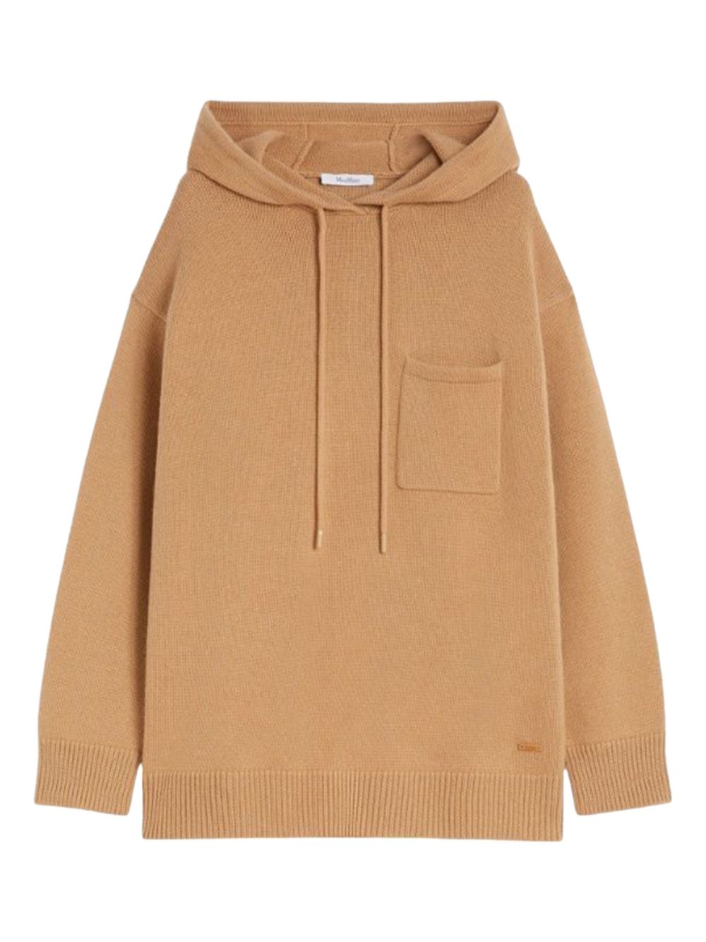 MAX MARA Cashmere Wool Sweatshirt with Drawstring Hood for Women