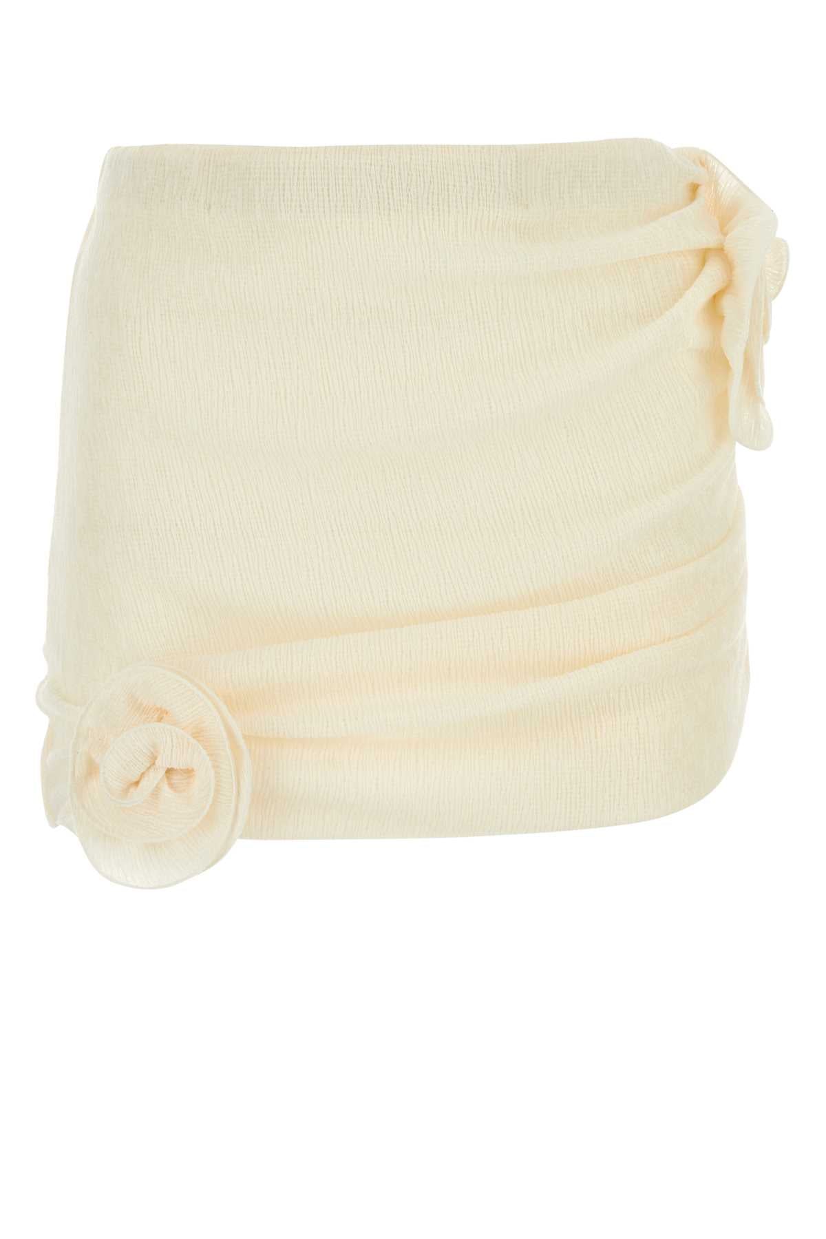 MAGDA BUTRYM Sophisticated Lyocell Blend Mini Skirt