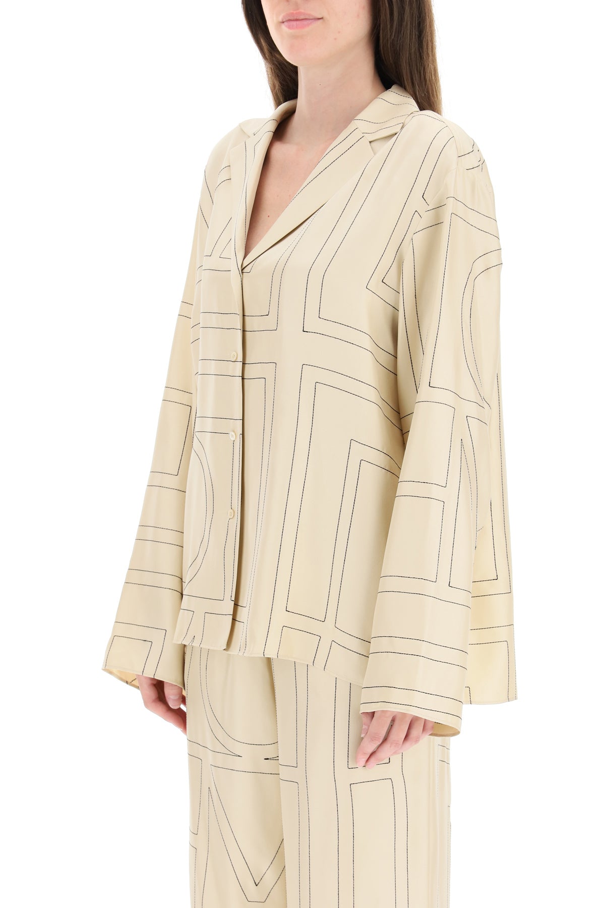 TOTEME Silk Shirt for Women - Elegant and Sophisticated