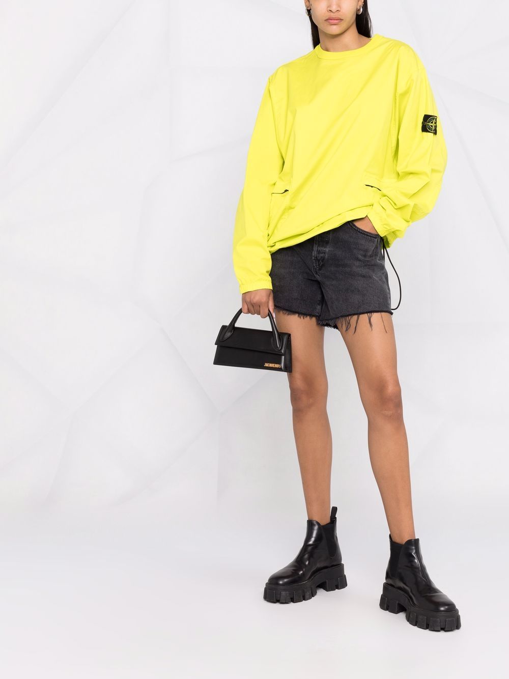 JACQUEMUS Chic Mini Long Leather Handbag