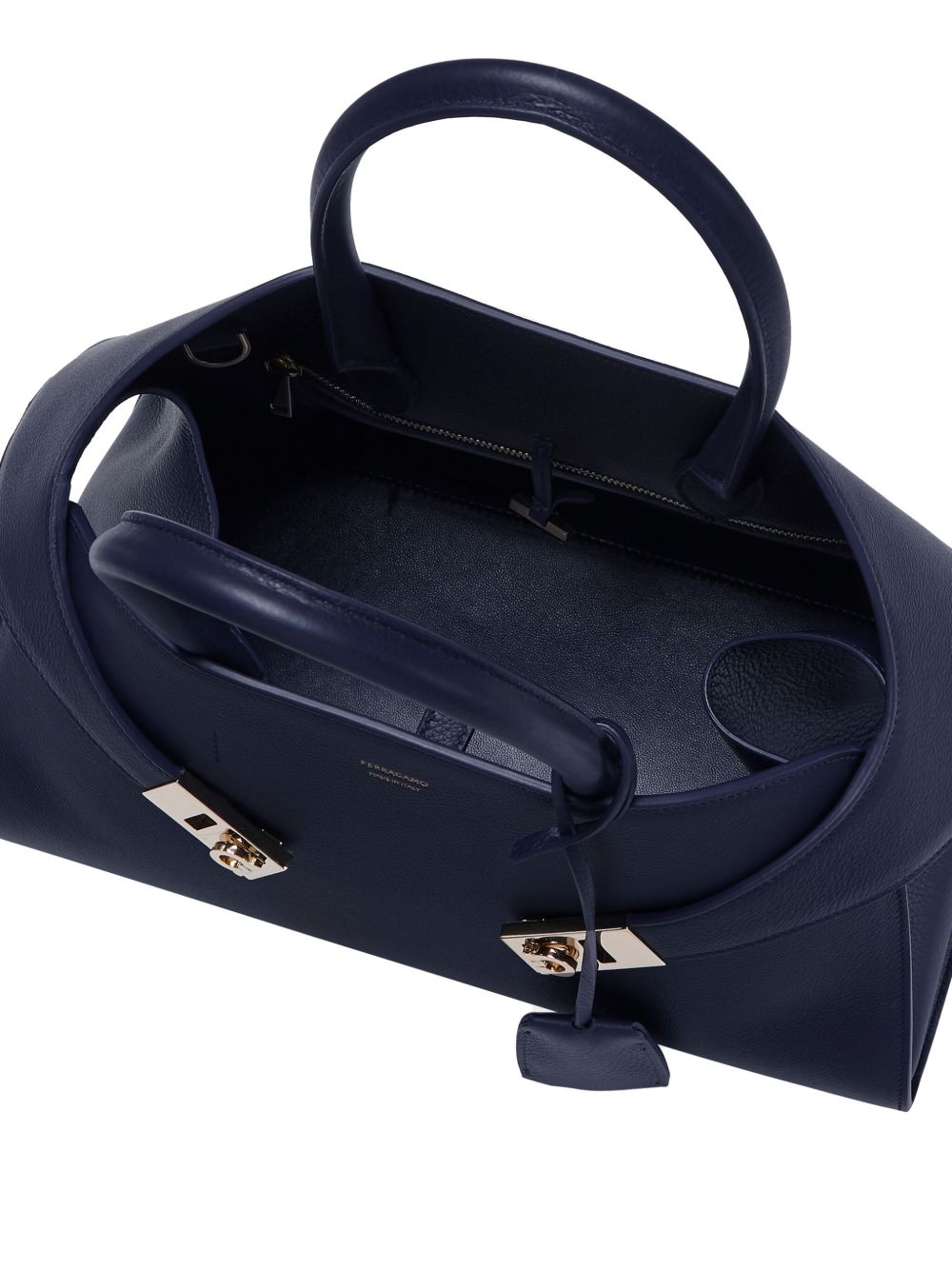 Ferragamo Mini Leather Tote Handbag