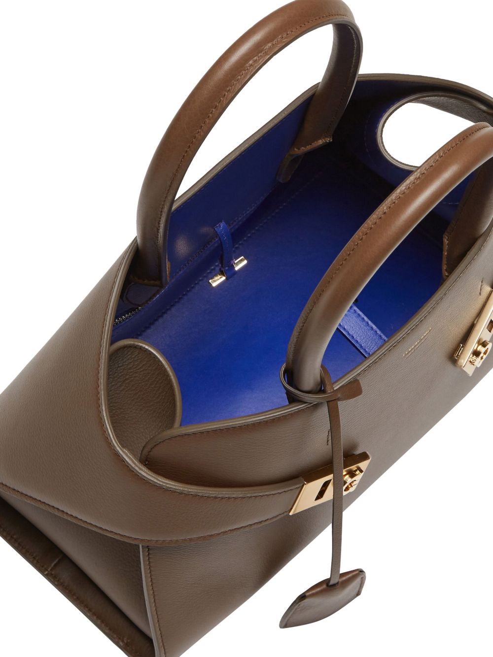 Ferragamo Mini Leather Tote Handbag