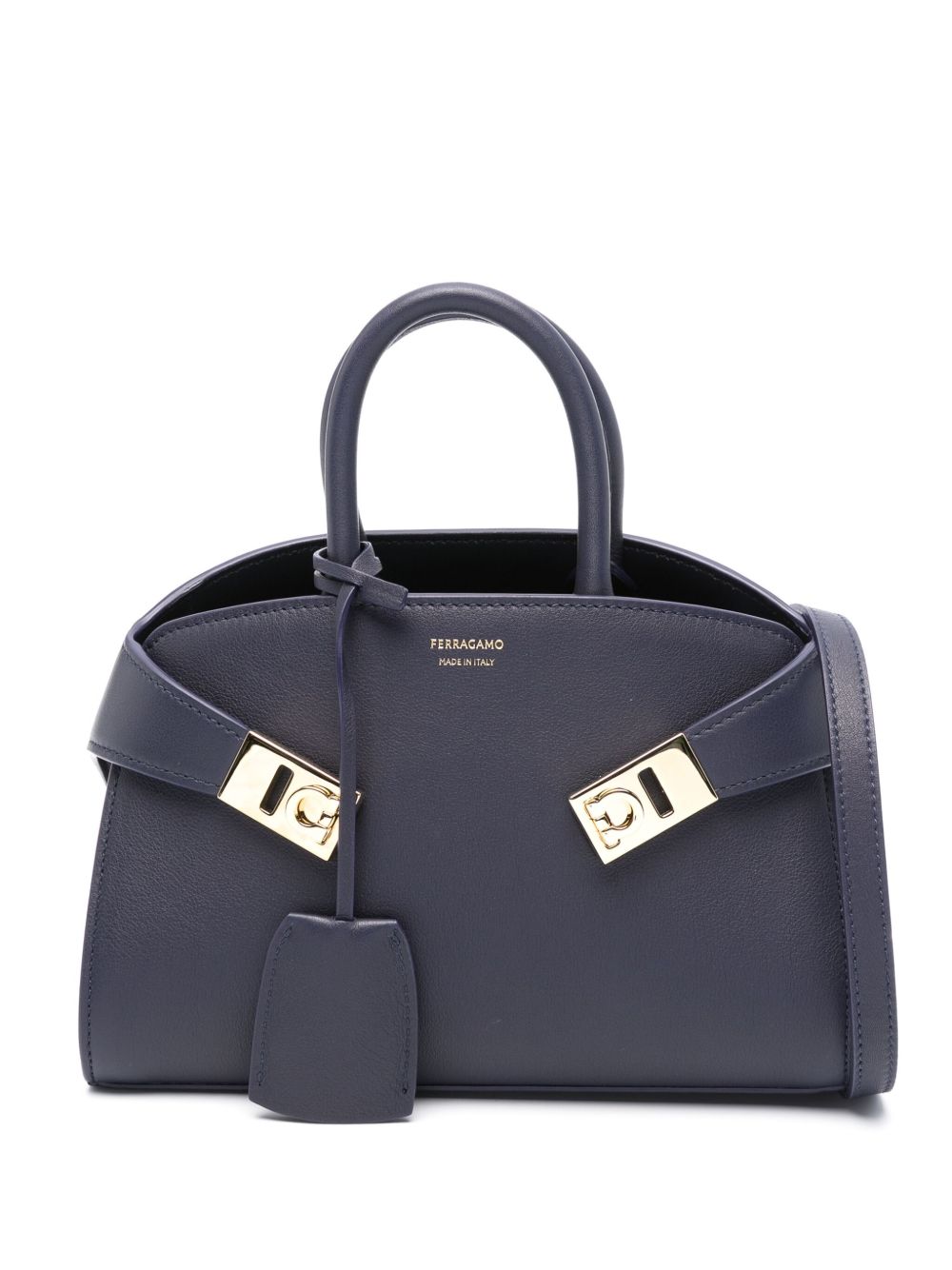 Ferragamo Mini Leather Tote Handbag