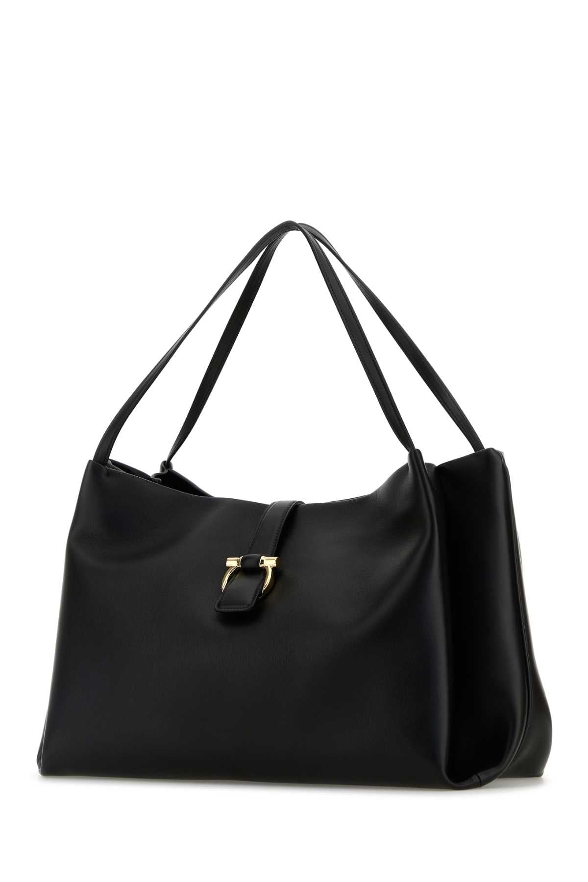 Ferragamo Leather Shopping Handbag - New Line AI24 for Women | FW25