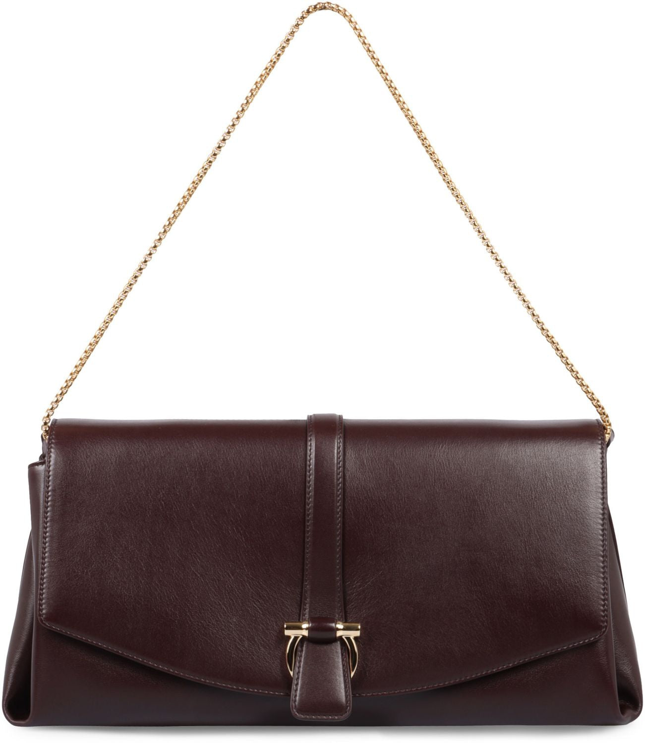 Ferragamo Mini Leather Crossbody Handbag - 38 cm Width