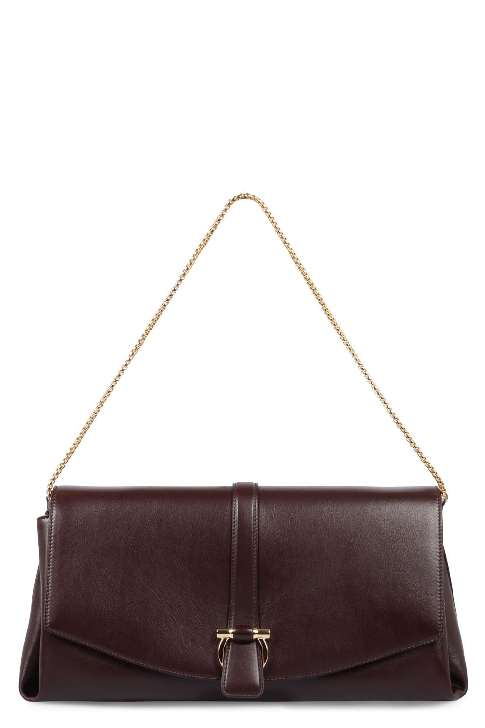 Ferragamo Mini Leather Crossbody Handbag - 38 cm Width