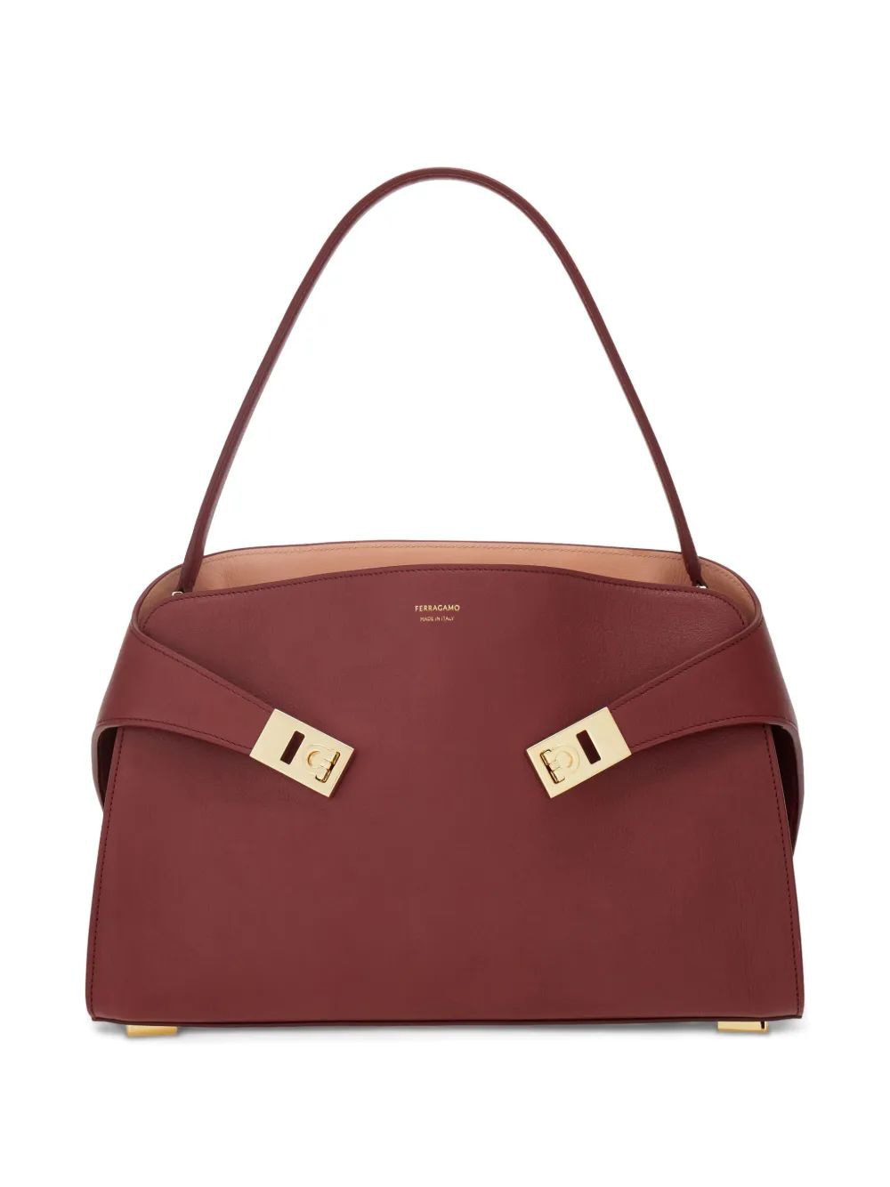 Ferragamo Mini Stylish Bicolor Shopping Bag