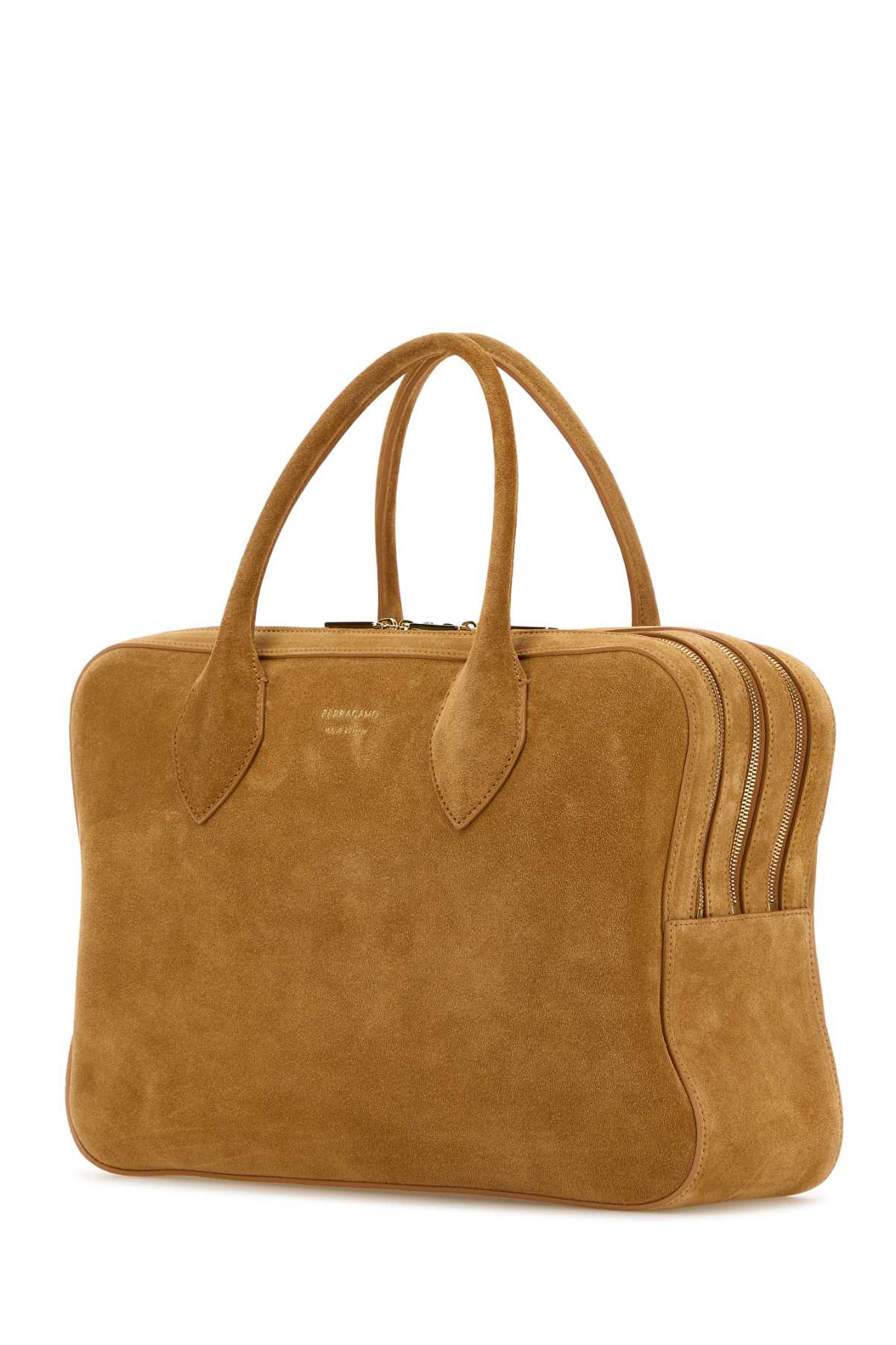 Ferragamo Medium Suede Handbag