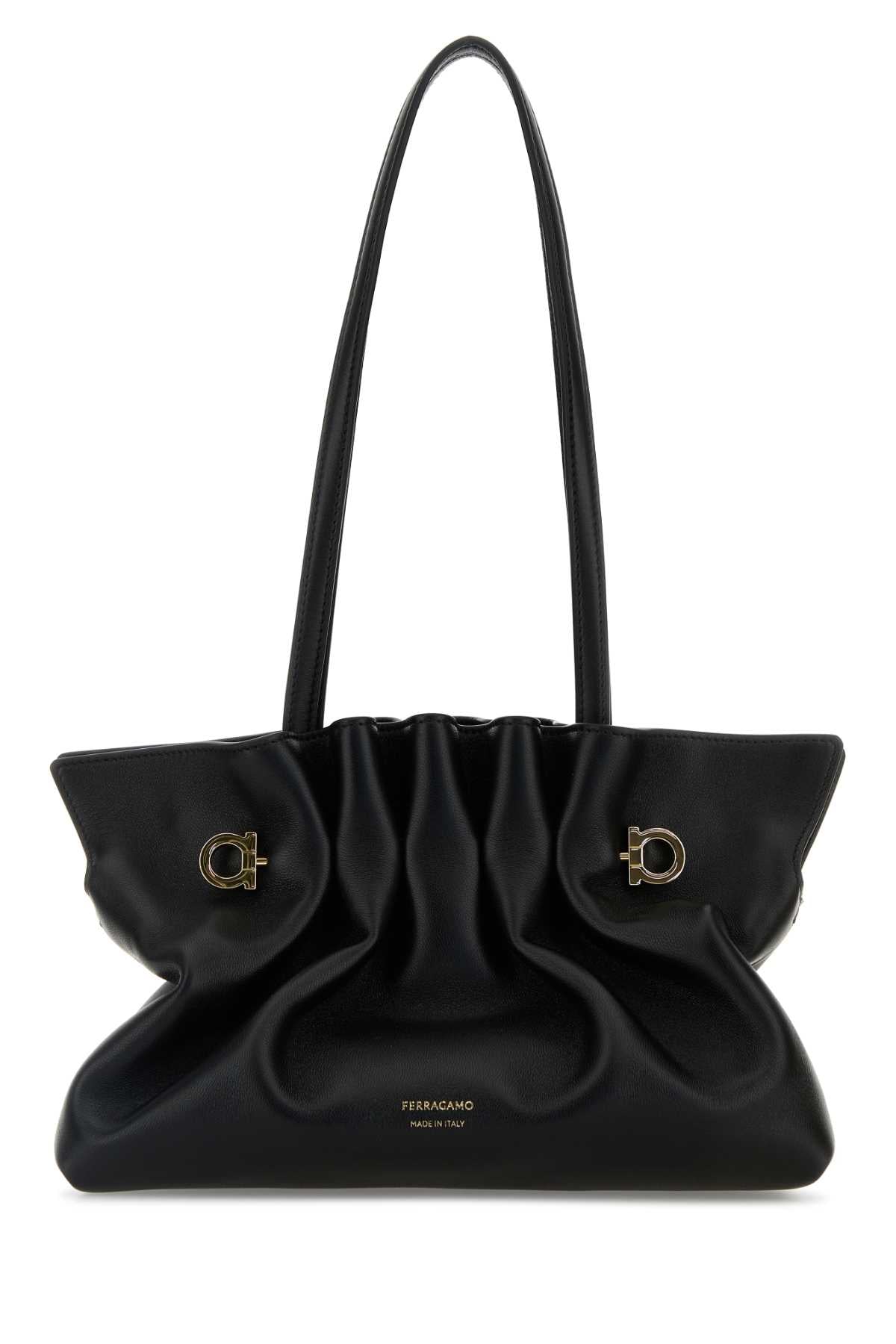 Ferragamo Leather Shoulder Handbag