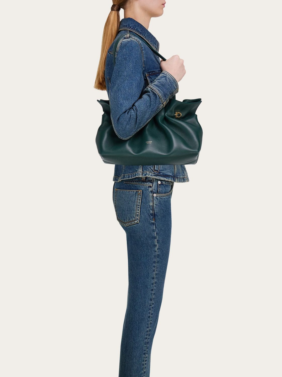 Ferragamo Folding Handbag for Women - FW25 Collection