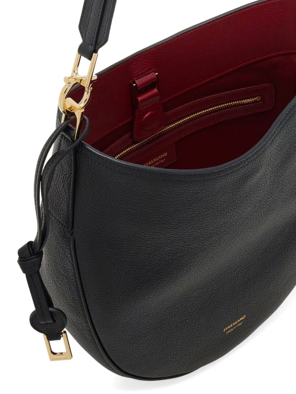 Ferragamo Medium North-South Hobo Handbag