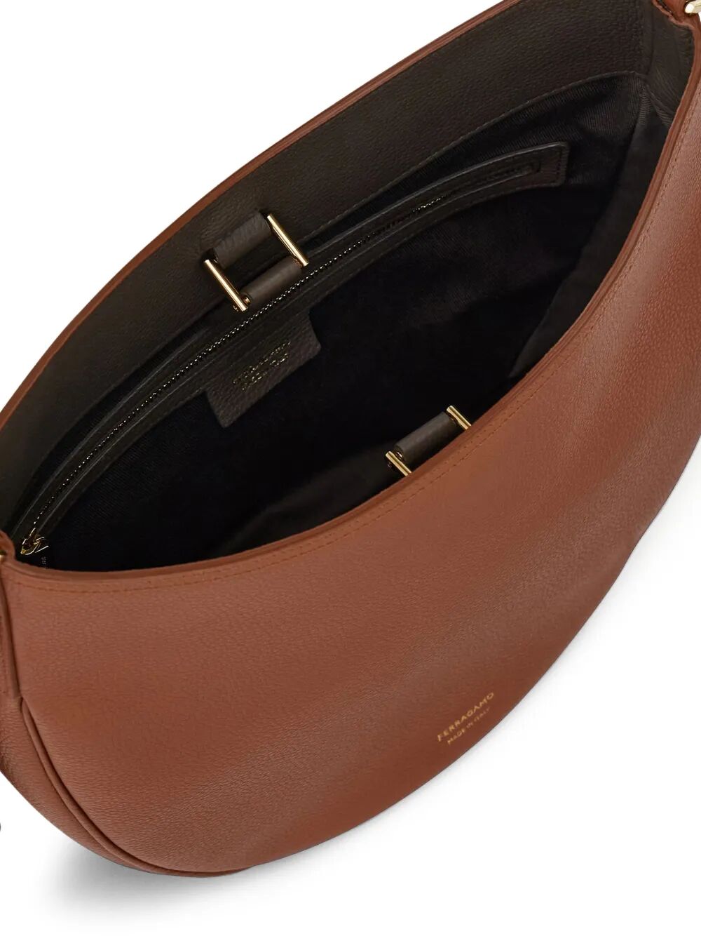 Ferragamo North-South Medium Hobo Handbag