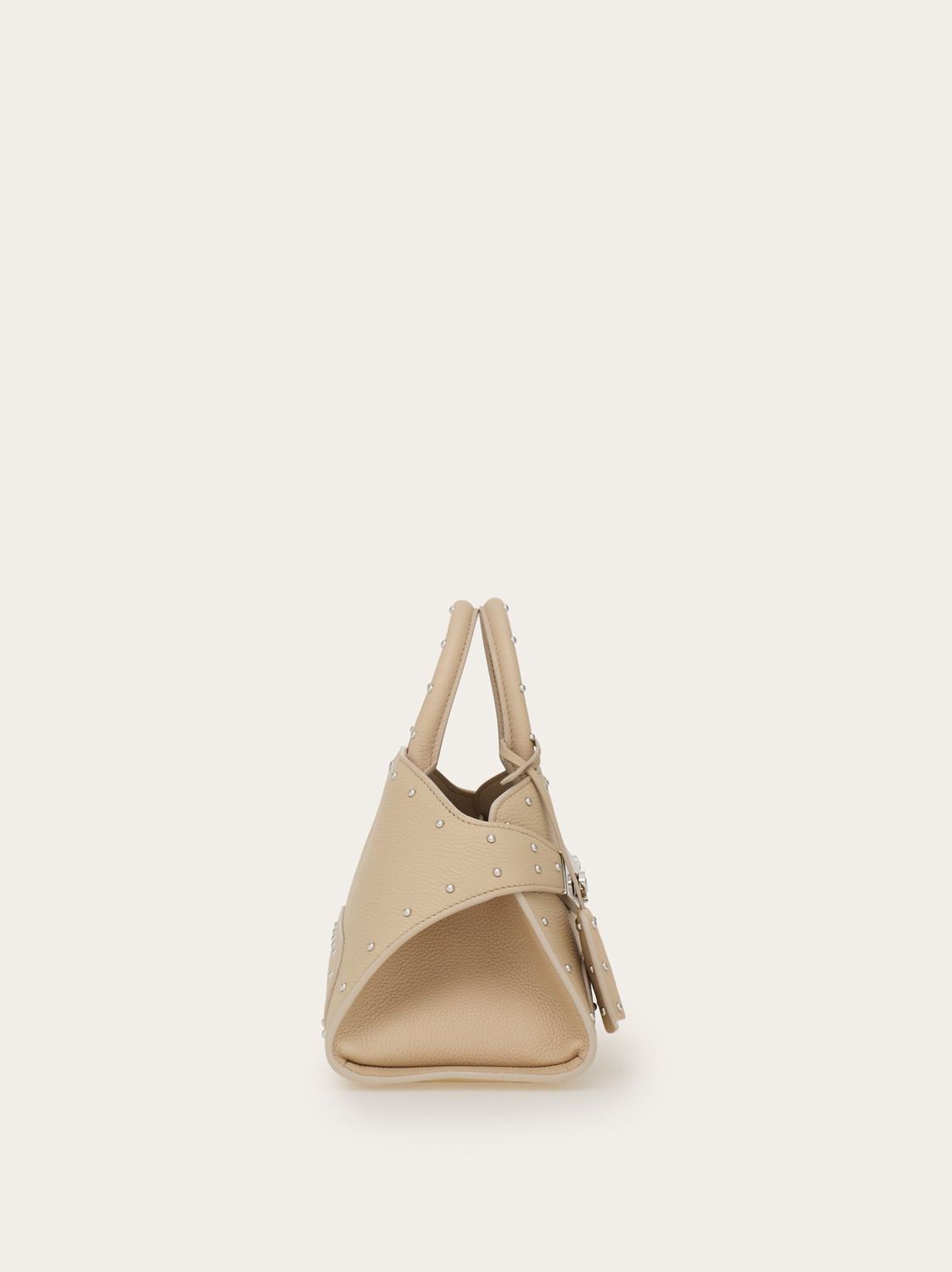 Ferragamo Mini Pouch Handbag with Stud Details