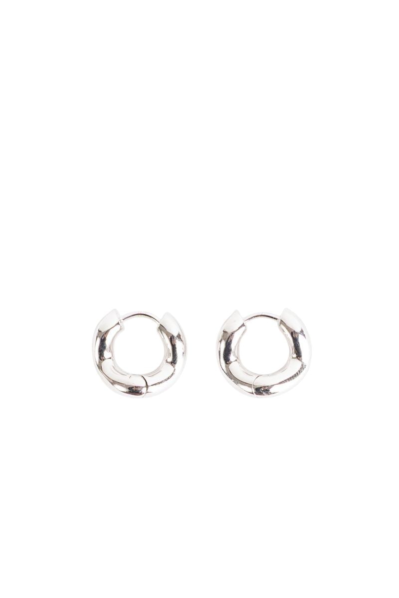 CHARLOTTE CHESNAIS Mini Wave Silver Earrings for Women