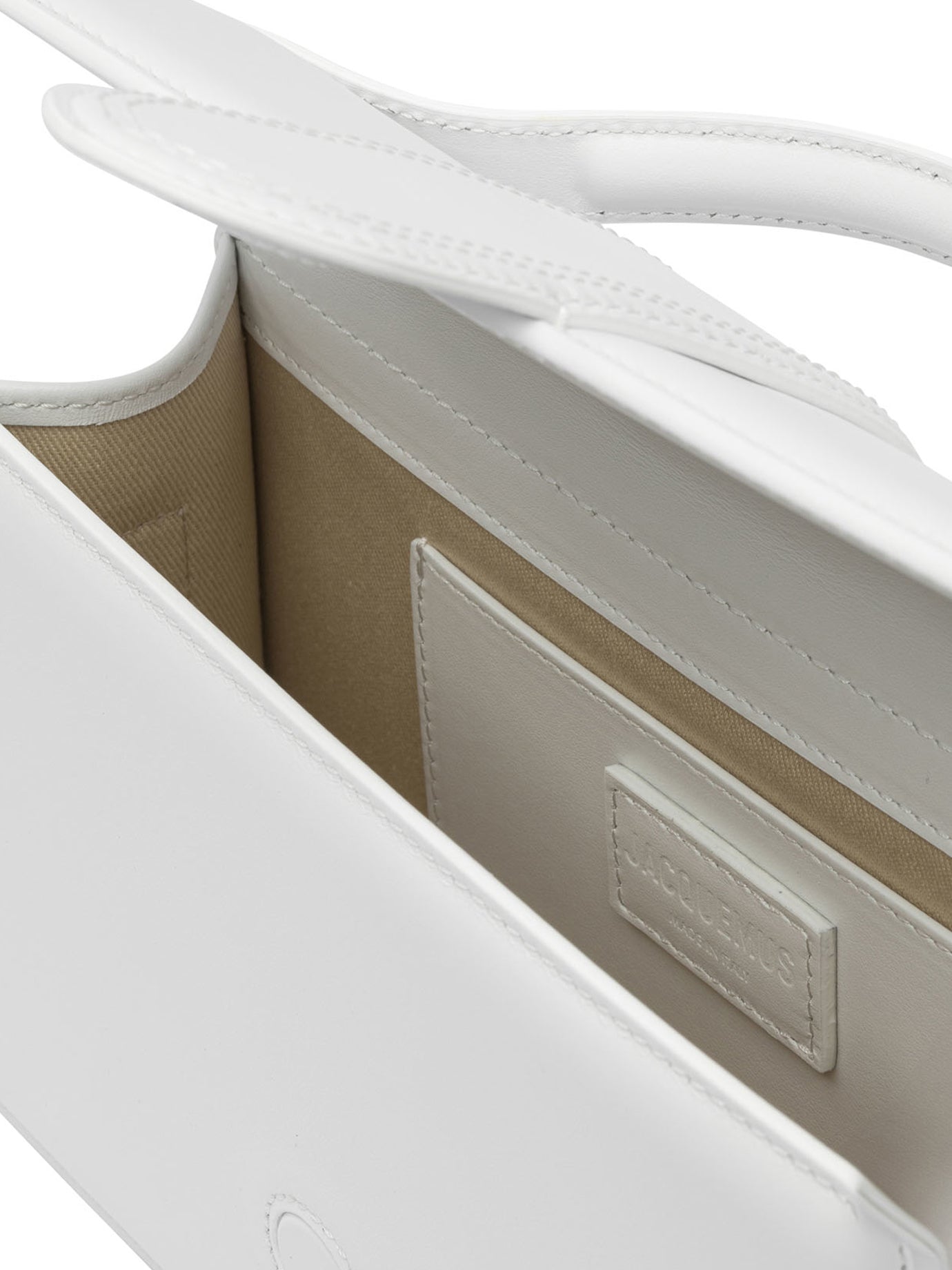 JACQUEMUS Mini Cow Leather Handbag (23.5x13x7 cm)