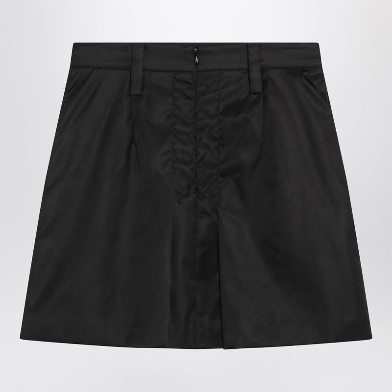 PRADA Recycled Fabric Mini Skirt