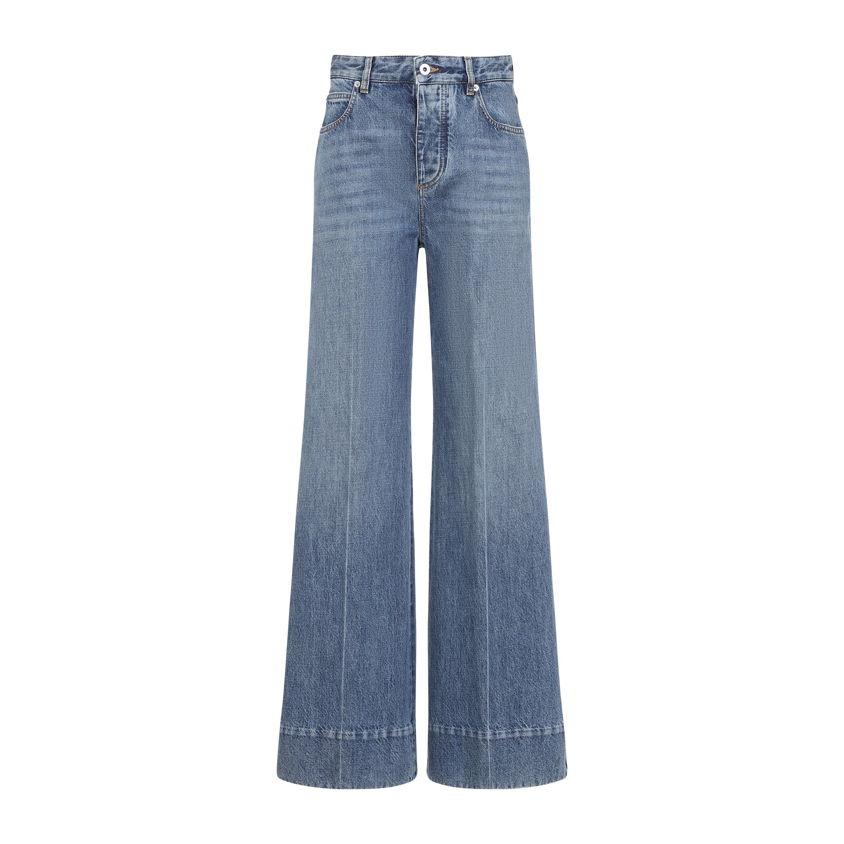 BOTTEGA VENETA Medium Palazzo Denim Jeans