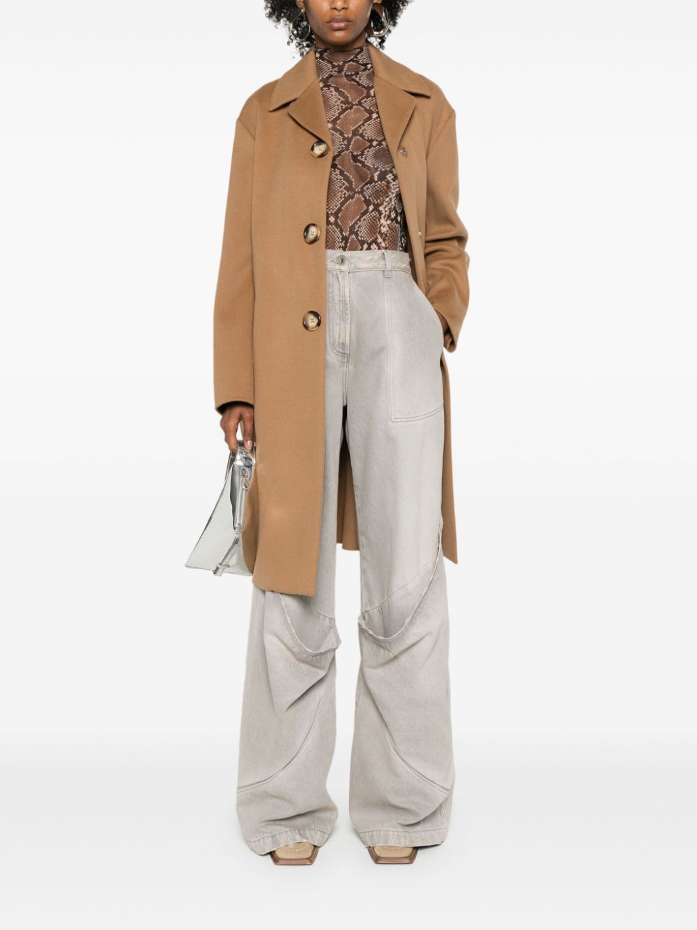 MAX MARA SPORTMAX Wool Midi Jacket for Women