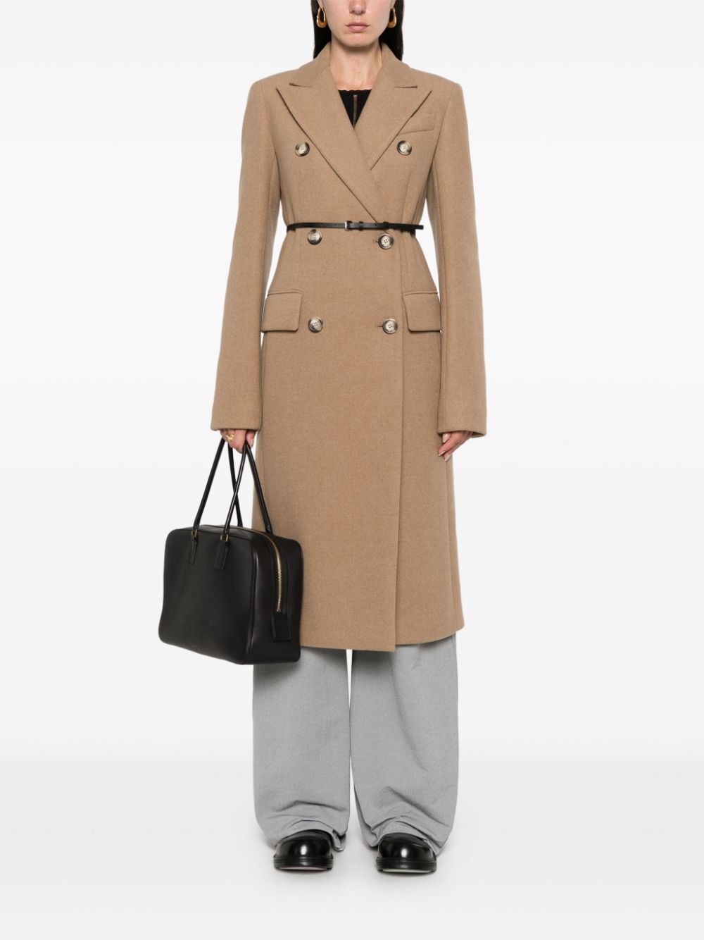 MAX MARA SPORTMAX Women's Wool Cashmere Blend Double-Breasted Jacket