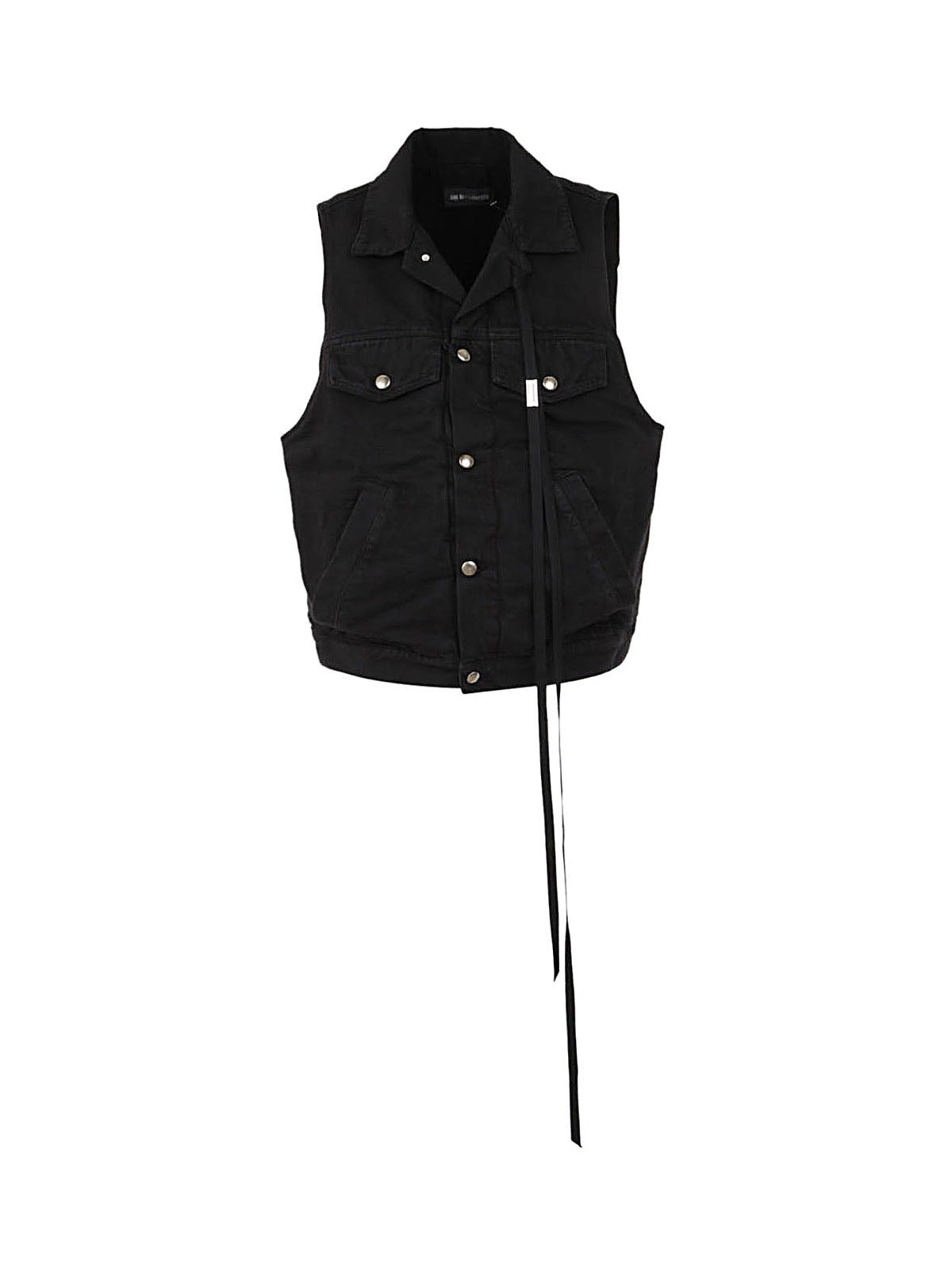 ANN DEMEULEMEESTER High Comfort Sleeveless Jacket with 5 Pockets for Women