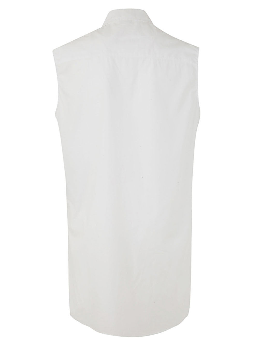 ANN DEMEULEMEESTER Sleeveless Long High Comfort Shirt
